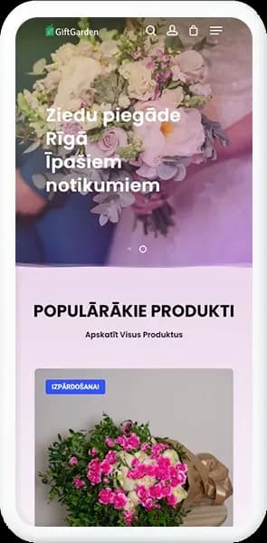 {client}: ziedu piegāde Rīgā klienta izvēlētajā datumā
