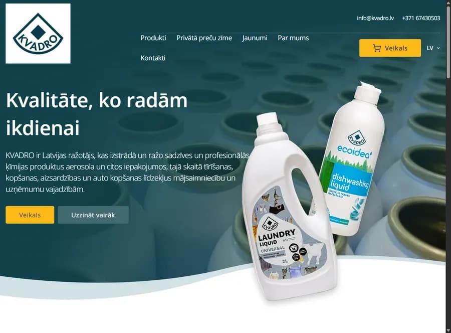 What we did for Kvadro