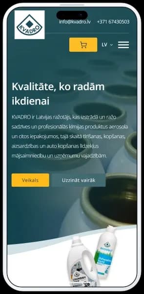 {client}: a manufacturer's shop that stays in sync with its ERP