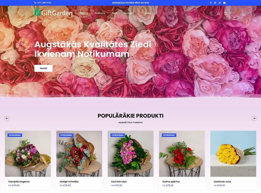 Ko mēs izveidojām GiftGarden